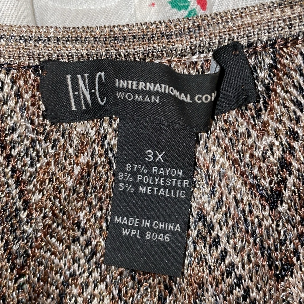 INC International Concepts Woman sweater size 3X​ - Picture 3 of 3